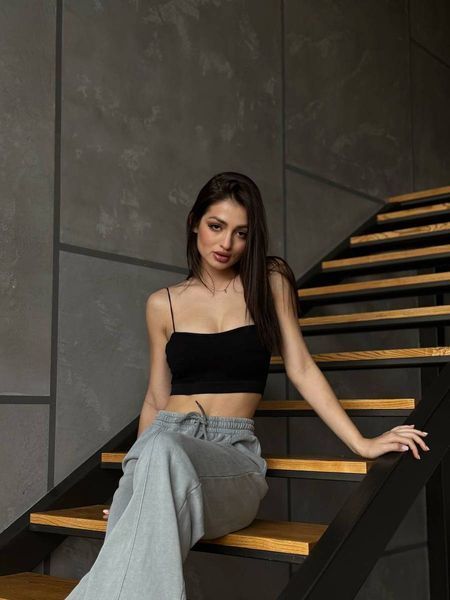 топ бандо чорний L-XL 0895 0895 фото