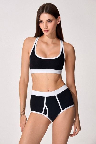 Топ KARINA XS black/milk 2026 2026 фото