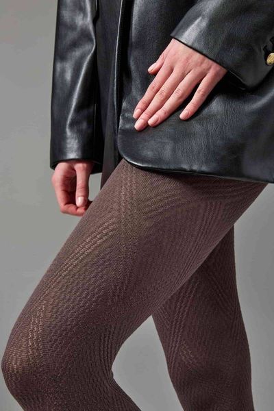 LEGS rombi cotone 120den brown 1/2 1610 1610 фото
