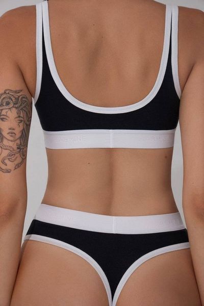 Стрінги EVISON XS black/milk 2028 2028 фото