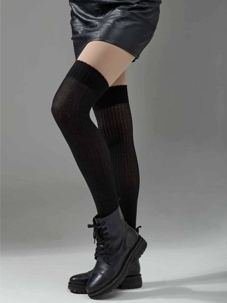 заколінник parigina rib cotone nero onesize 1648 1648 фото