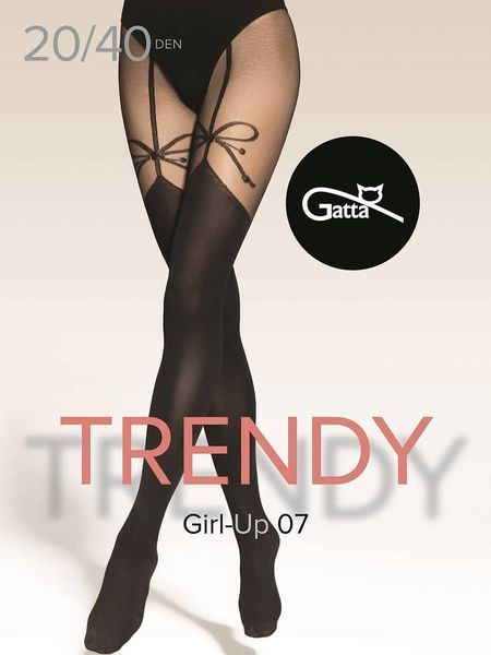 Gatta Trendy Girl-Up 07 20/40den nero 2 1665 1665 фото