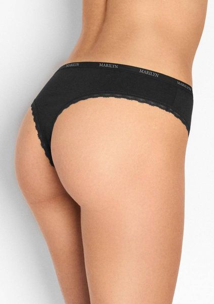стрінги MARILYN string black S 1478 1478 фото