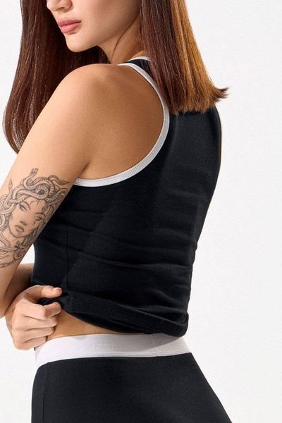 Майка CAROLA XS black/milk 2029 2029 фото